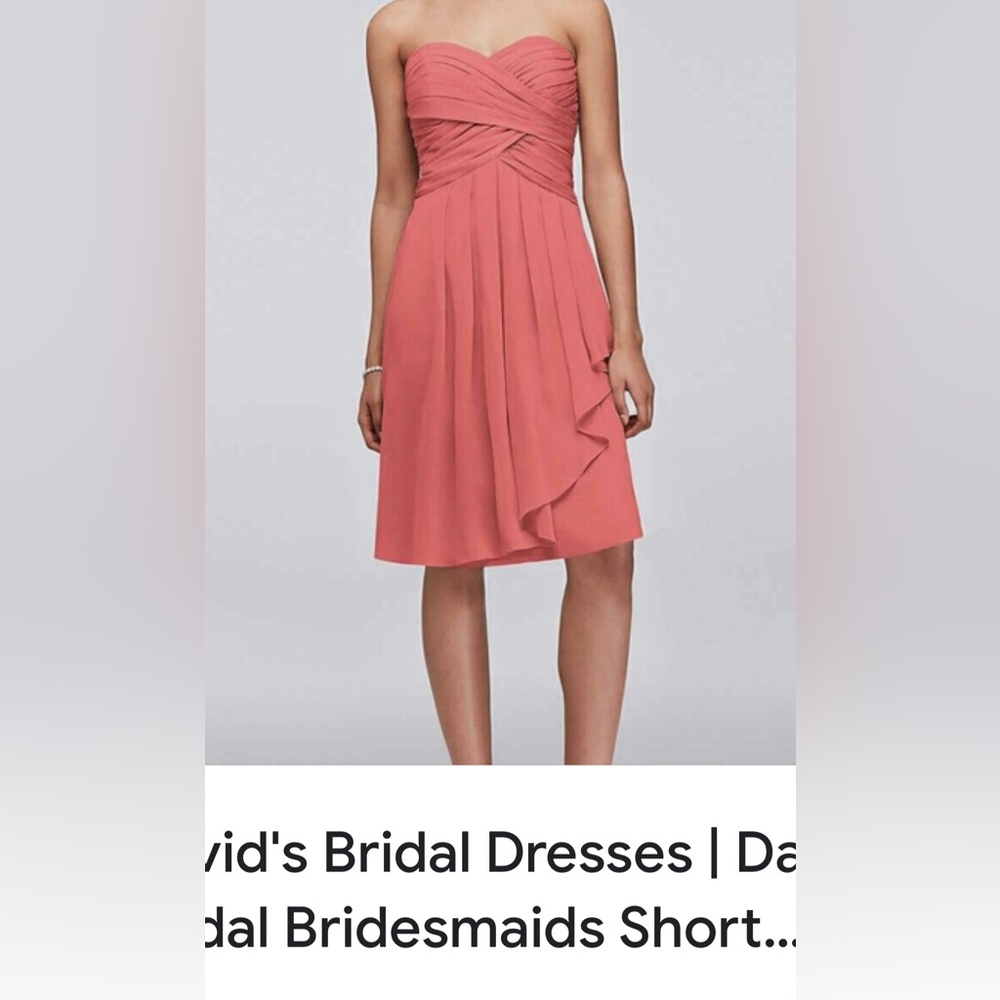 Coral Semi-Formal Dress ✨